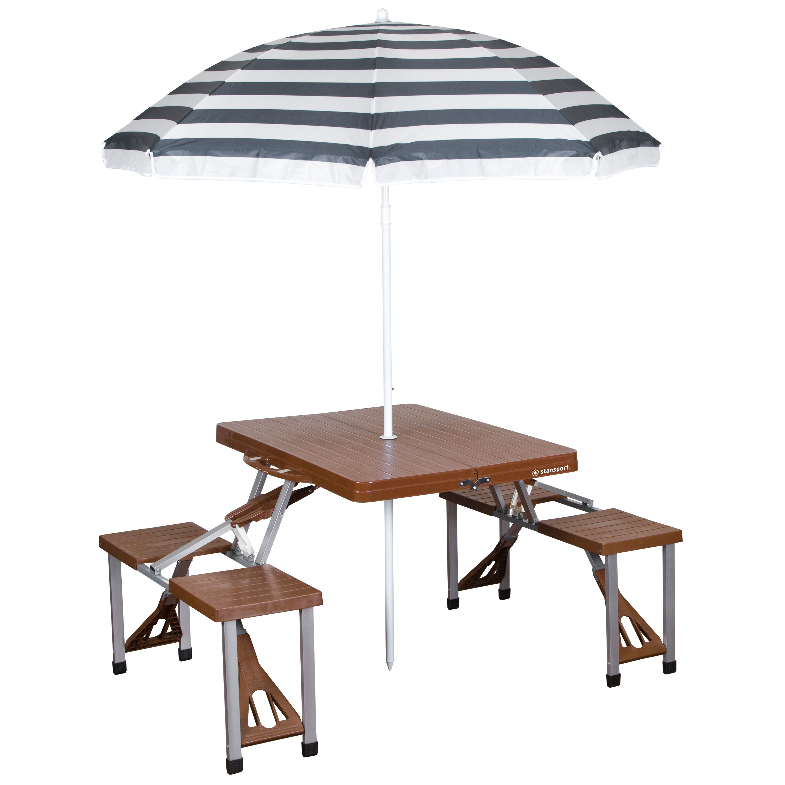 Stansport Picnic Table and Umbrella Combo Cabela's